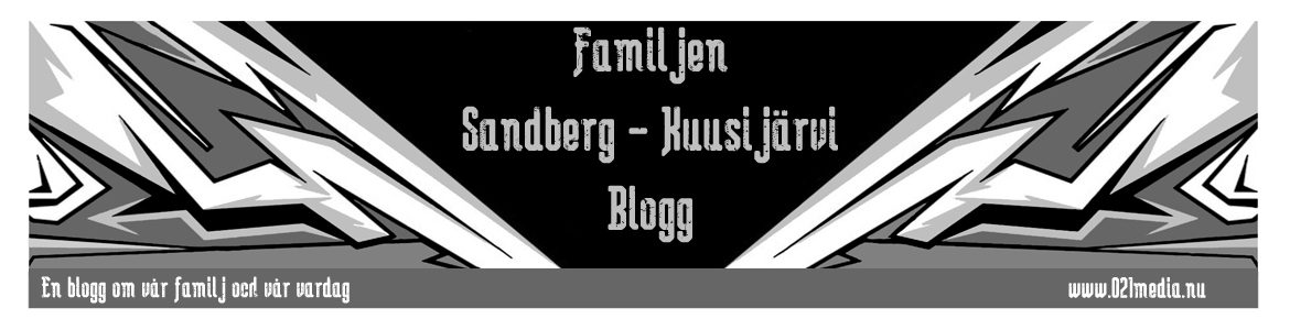 Familjen Sandberg / Kuusijärvi Blogg - www.021media.nu